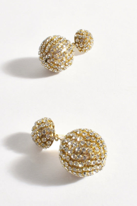 Belle of the Ball Diamante Earrings