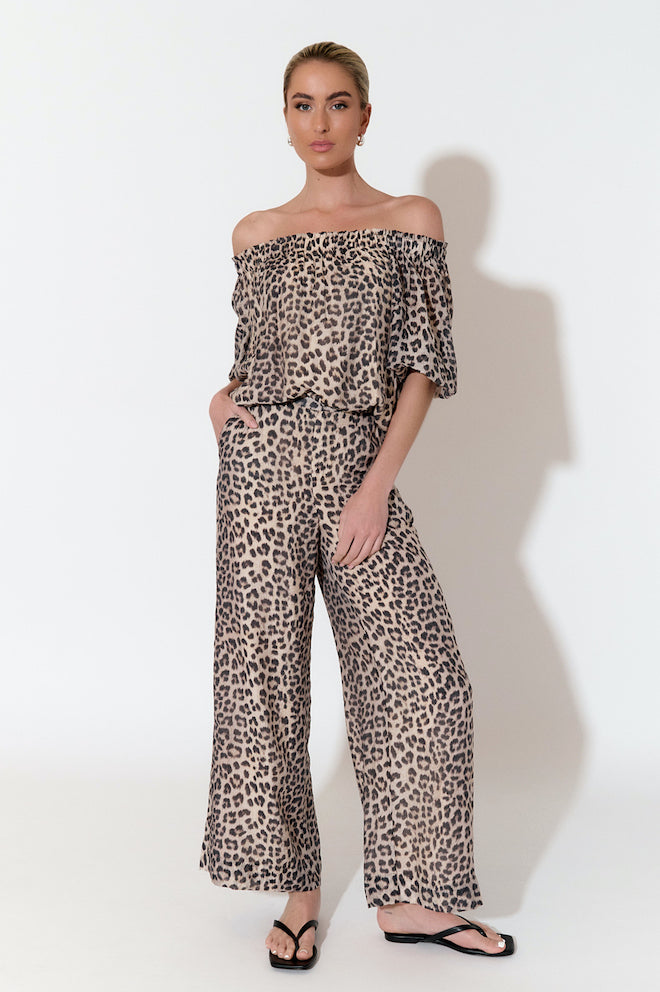 Harper Leopard Print Pants