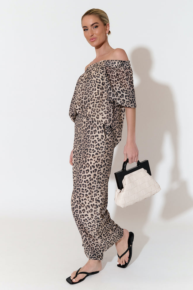 Harper Leopard Print Pants