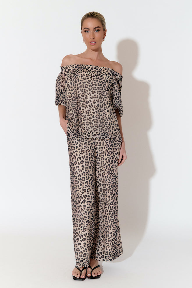 Harper Leopard Print Pants