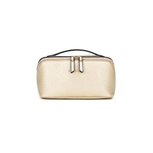 Coco Makeup Bag - Gold