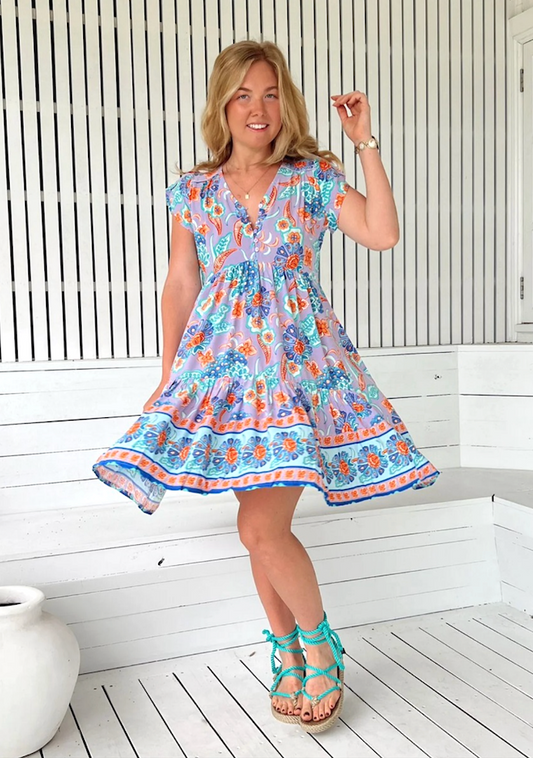 Daydreamer Print Tracey Dress