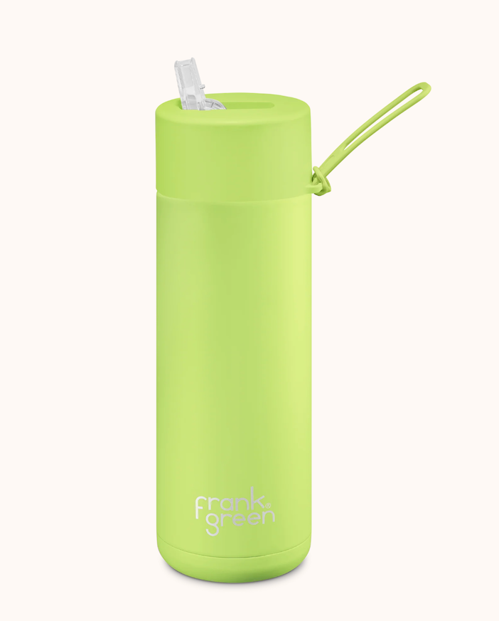 Frank Green Reusable Bottle 595ml - Pistachio Green