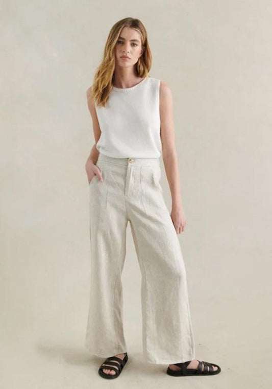 Jude Linen Pants - Natural