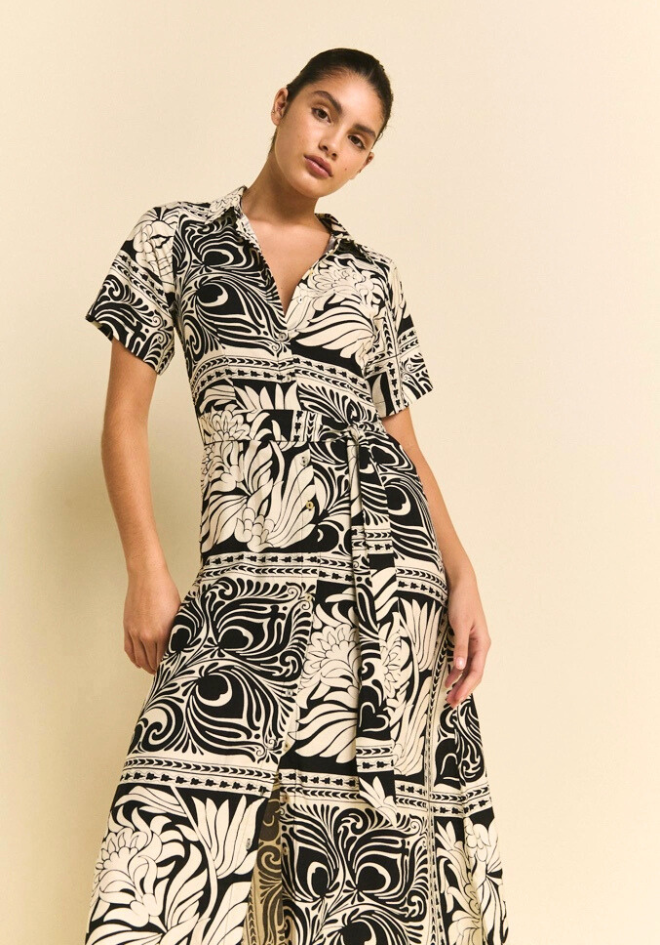 Phoebe Print Dress