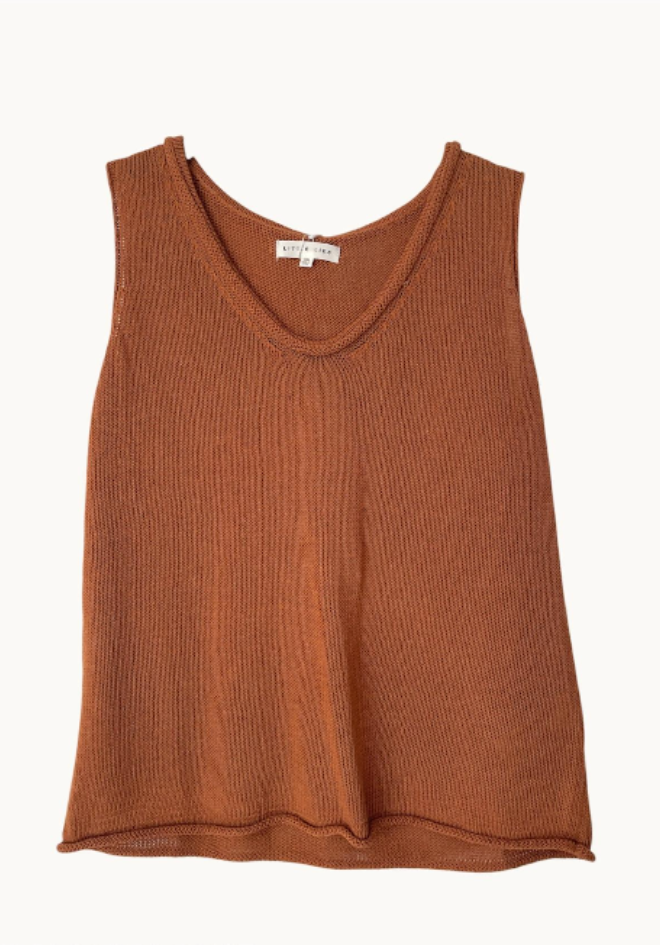 Scoop Spring Tank - Rust