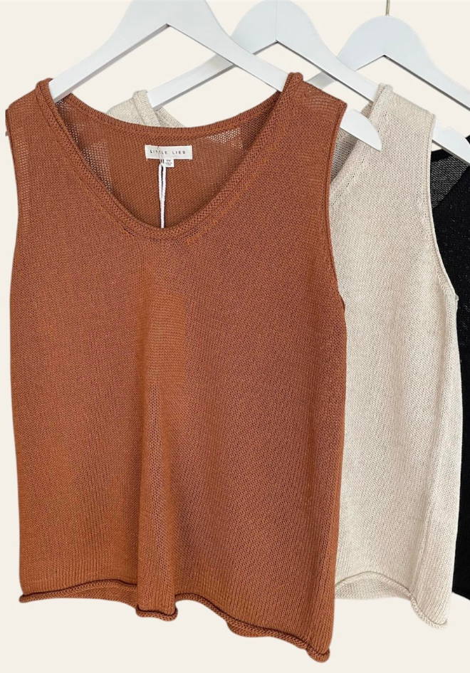 Scoop Spring Tank - Rust