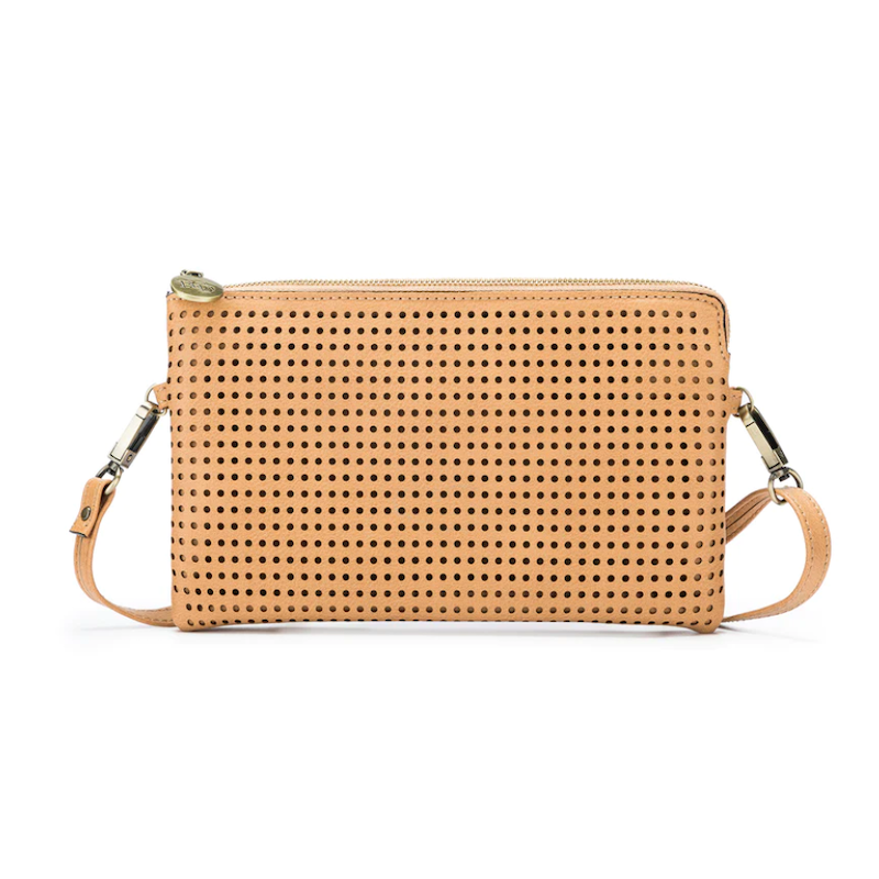 Nina Crossbody Clutch - Walnut - Kat and Ko Clothing