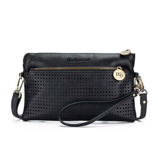 Nina Crossbody Clutch - Black